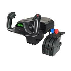 Joystick logitech pro flight yoke para pc y mac