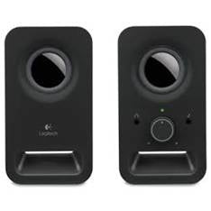 Altavoces logitech z150 2.0 -  negros -  6w