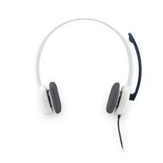 Auriculares con microfono logitech headset h150 blanco