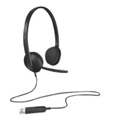 Auriculares con microfono logitech headset h340 usb