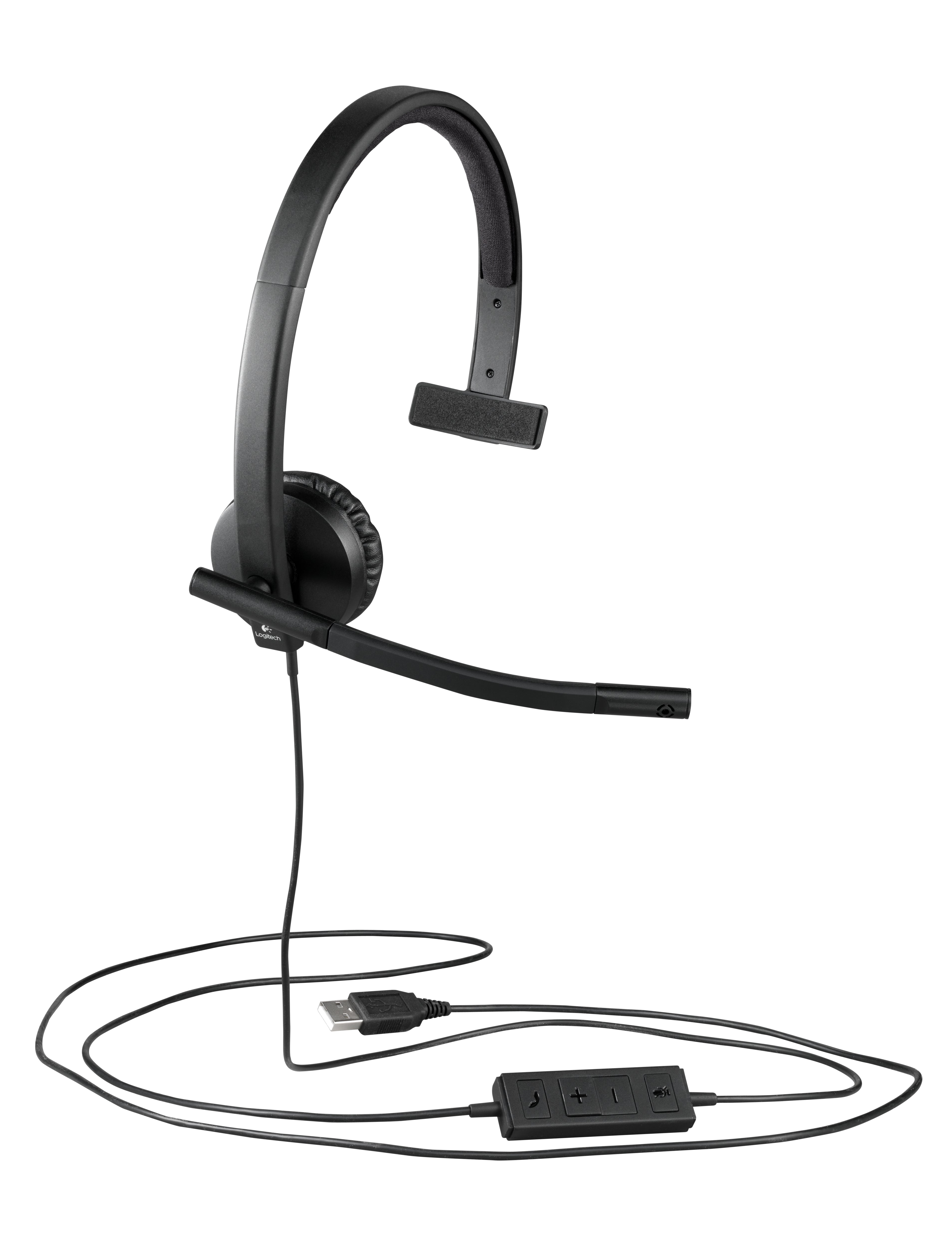 Auriculares logitech h570e con microfono  headset mono