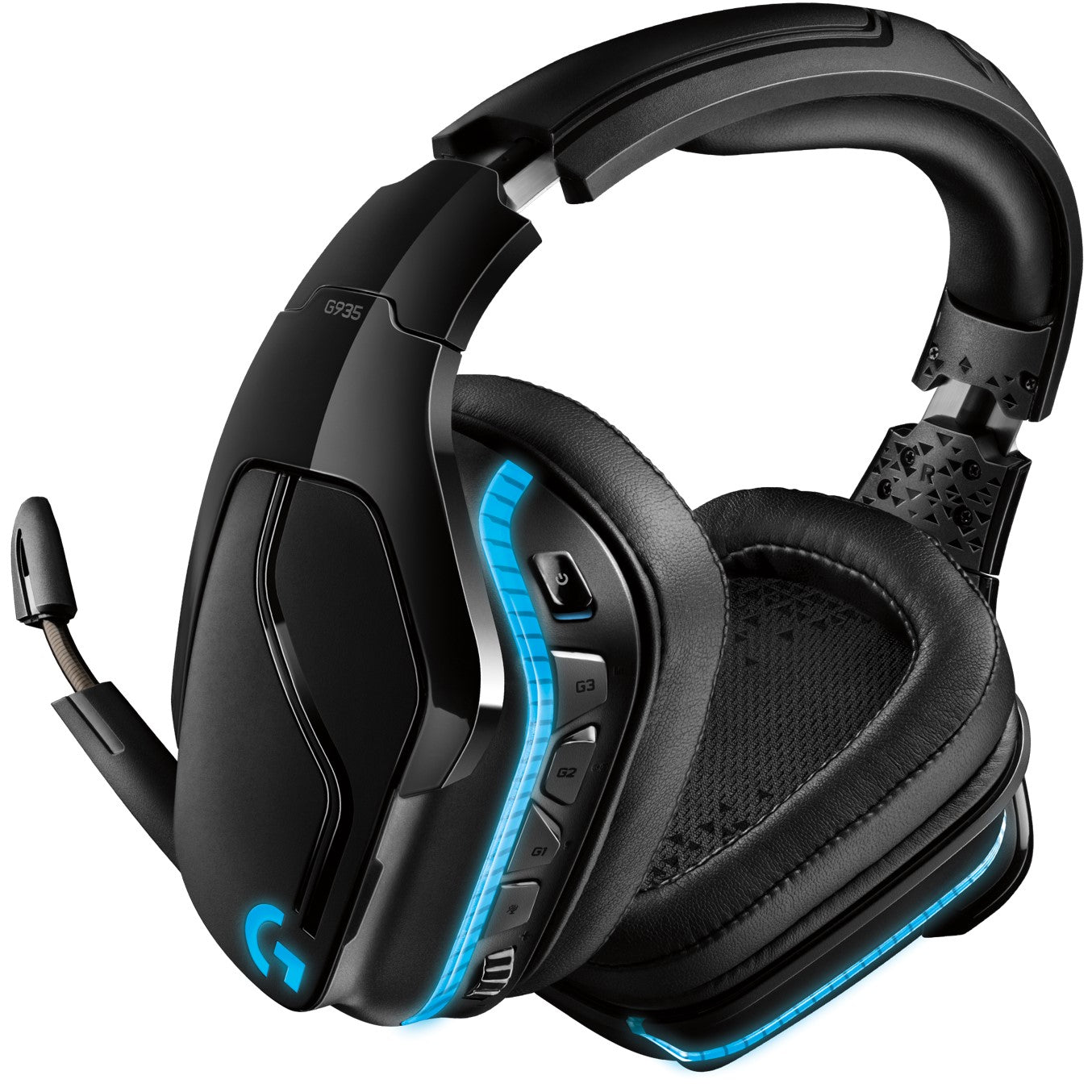 Auriculares logitech g935 gaming 7.1 wireless inalambrico 2.4ghz