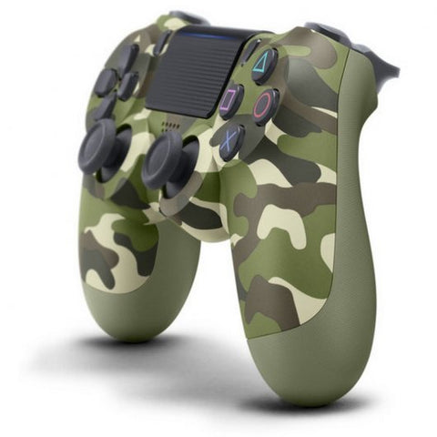 Mando ps4 dualshock verde camuflaje