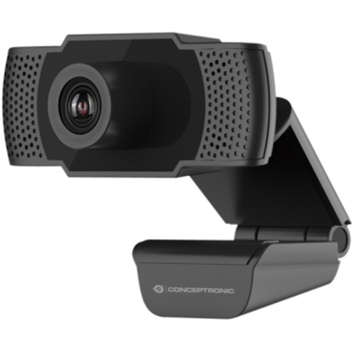 Webcam fhd conceptronic amdis01b - 1080p - usb - 30 fps - angulo vision 90º - foco manual - microfono integrado