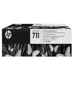 Cabezal impresion hp 711 c1q10a negro amarillo cian magenta t120