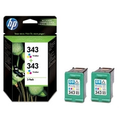 Multipack hp cb332ee nº343 tricolor 2610 -  2710 -  325 -  370 -  8150 -  8450 -  5740 -  6520