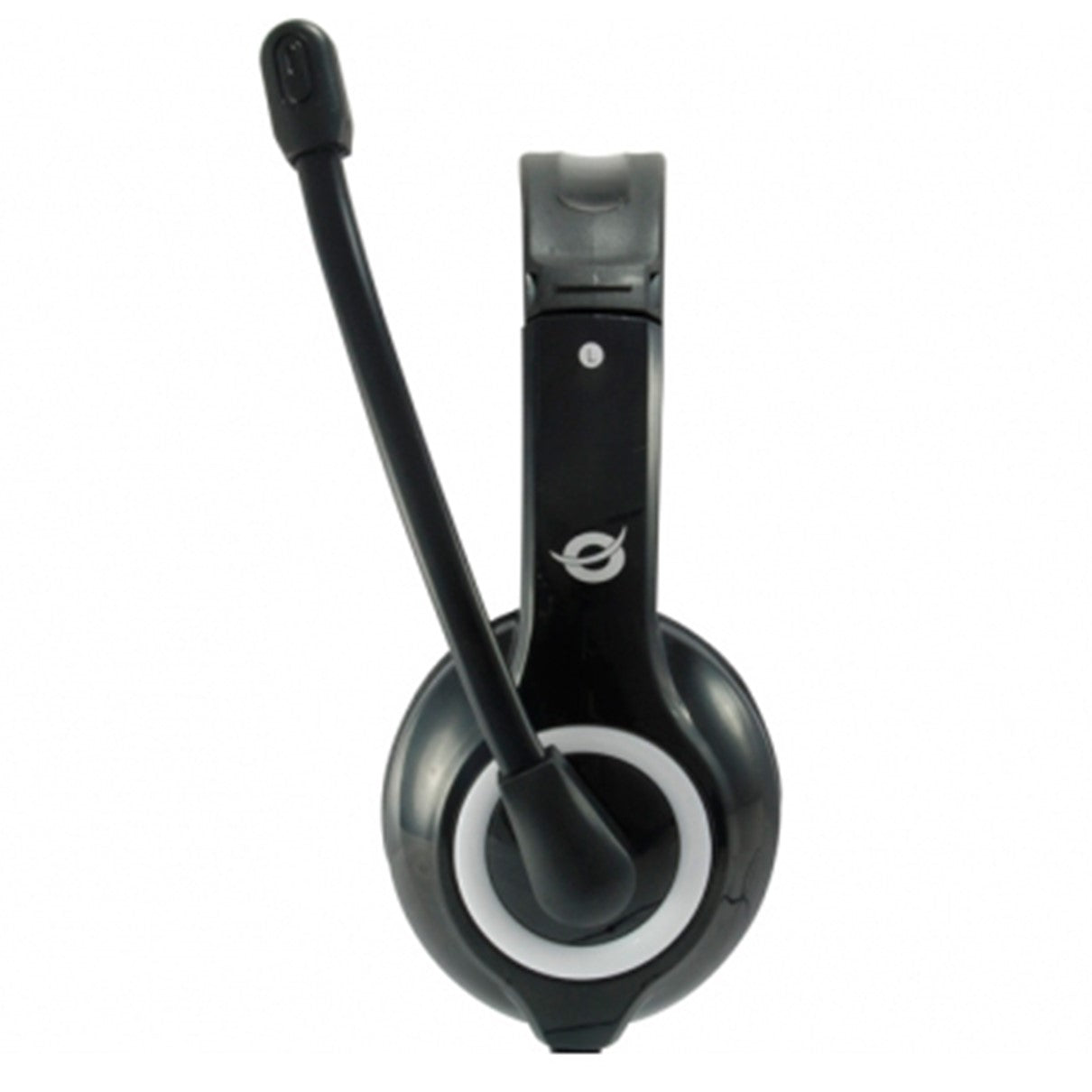 Auricular conceptronic cchatstaru2b usb + microfono flexible control de volumen negro