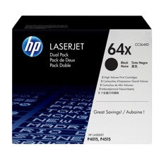 Toner hp ce250xd negro 10.500pag cnxxx - cpxxx paquete 2 unidades