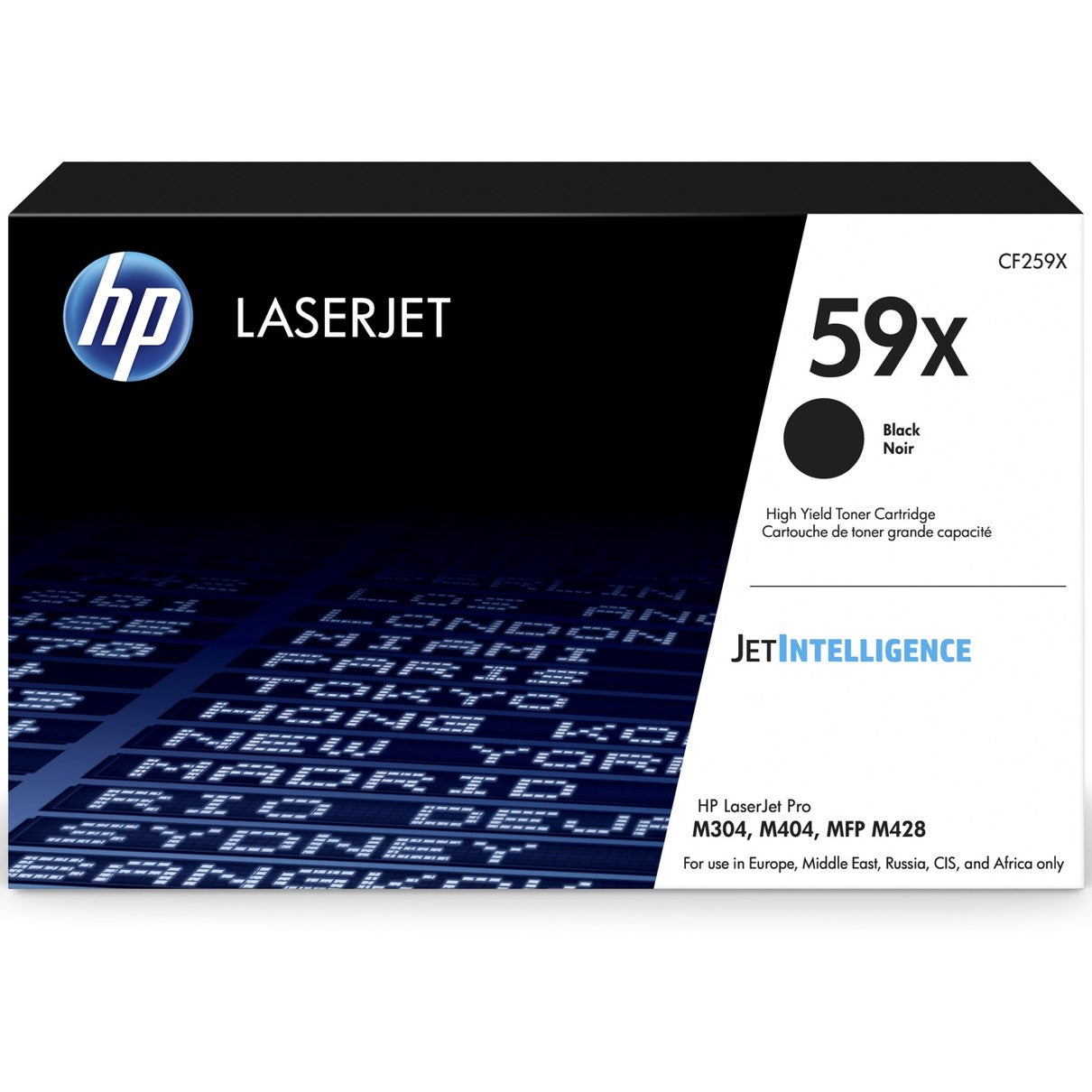 Toner hp 59x cf259x negro 10000 paginas