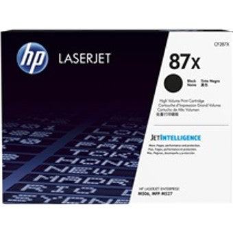 Toner hp 87x cf287x negro 18000 paginas