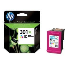 Cartucho tinta hp 301xl ch564ee tricolor 6ml 1050 -  2050 -  2050s