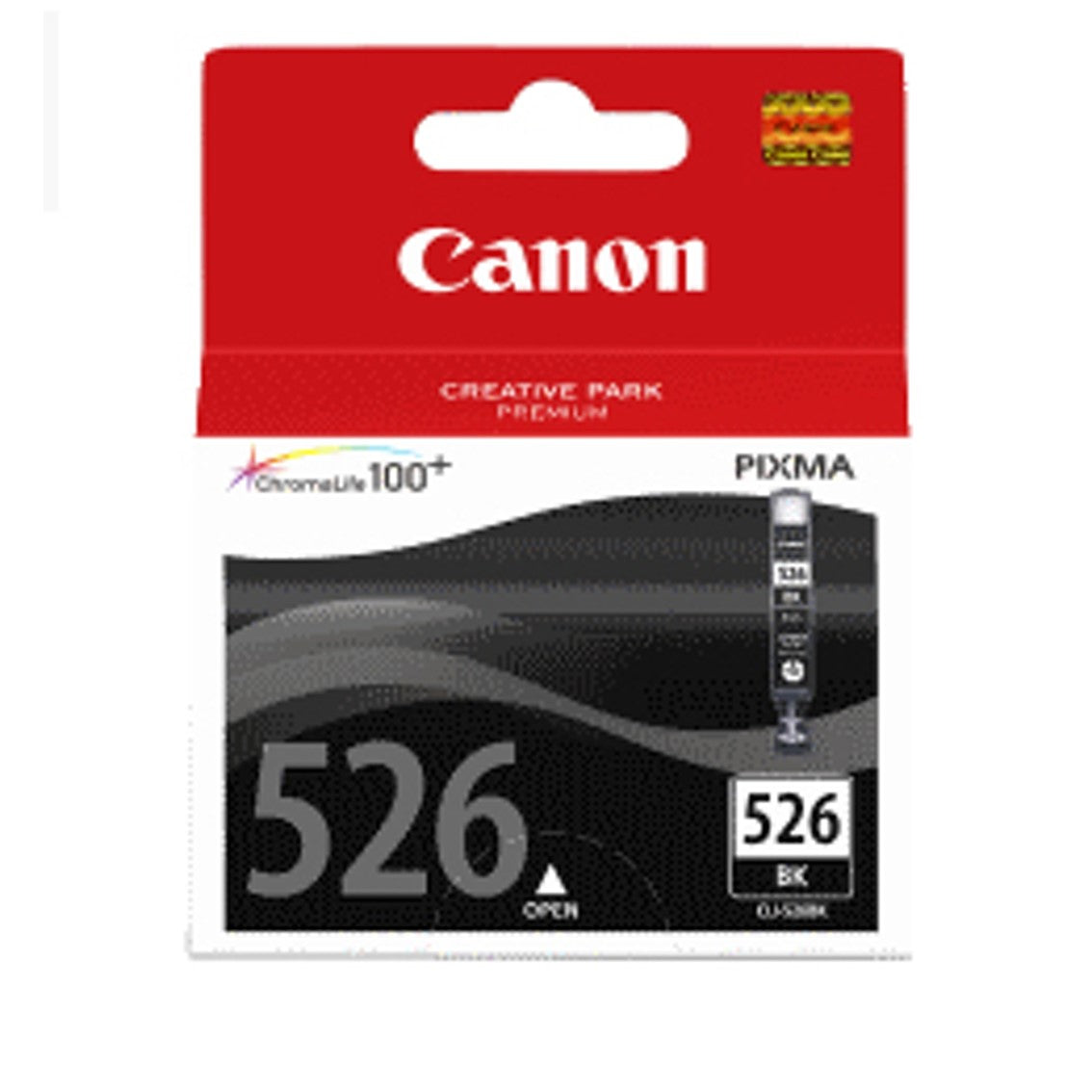 Cartucho tinta canon cli 526 negro 9ml ip 4850 -  mg 5150 -  5250 -  6150 -  8150