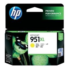 Cartucho tinta hp 951xl cn048ae amarillo officejet pro 8100  8600 8600 + 8600 premiun