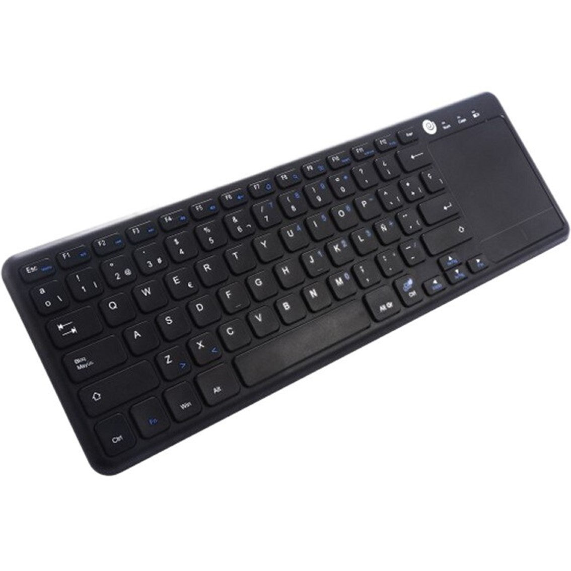 Teclado inalambrico coolbox touchpad coo - tew01 - bk