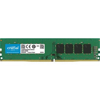 Memoria ram ddr4 8gb crucial -  dimm -  2400mhz -  pc4 - 19200 -  cl 17 -  1.2v