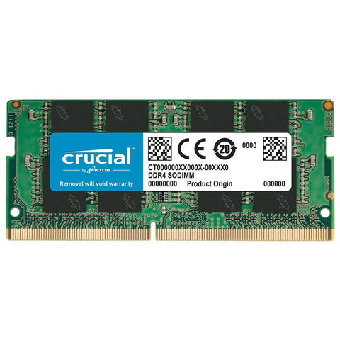 Memoria ram ddr4 8gb crucial - sodimm - 3200 mhz - pc4 25600  cl22