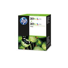 Pack cartucho tinta hp d8j46ae  2und 301xl color