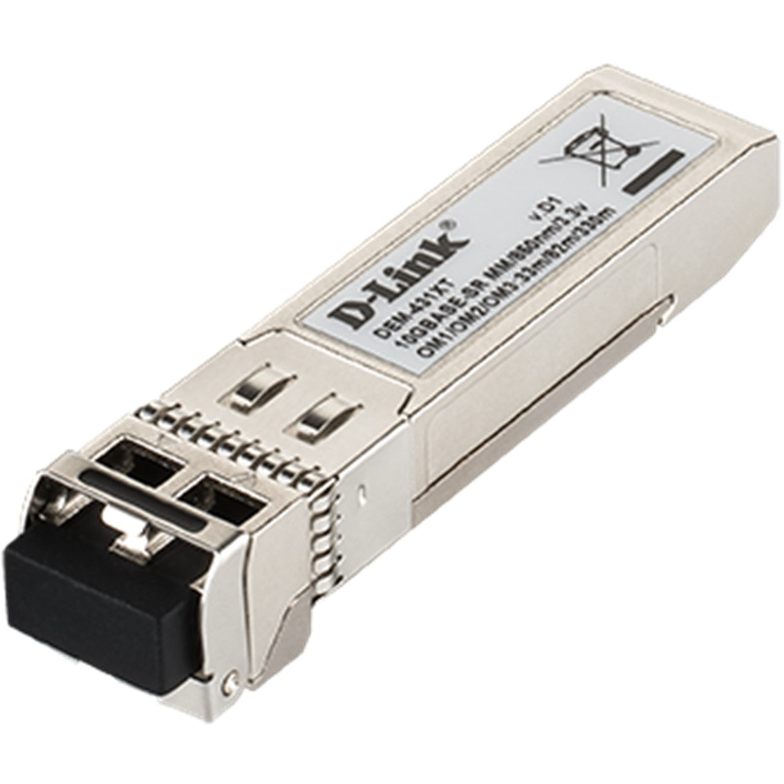 Adaptador sfp+ d - link dem - 431xt 10gbase - sr multimodo 300m fibra optica