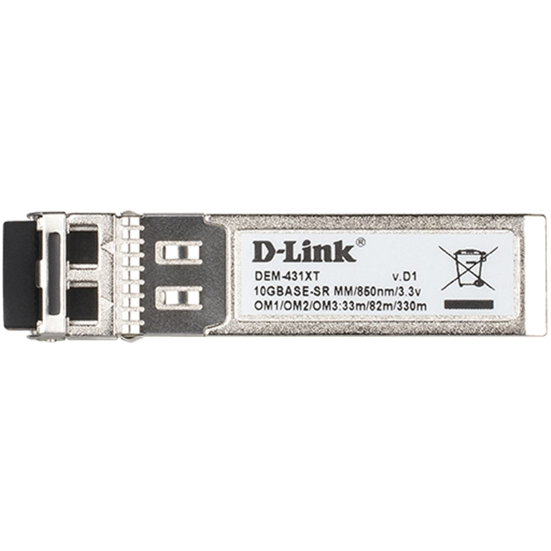 Adaptador sfp+ d - link dem - 431xt 10gbase - sr multimodo 300m fibra optica