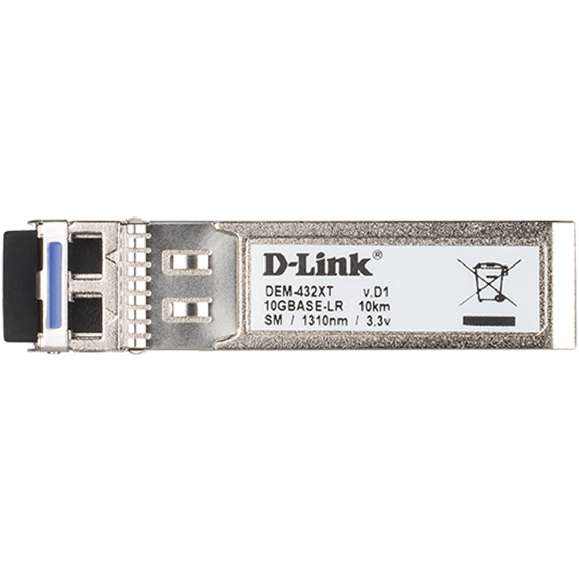 Adaptador sfp+ d - link dem - 432xt 10gbase - lr 10km fibra optica