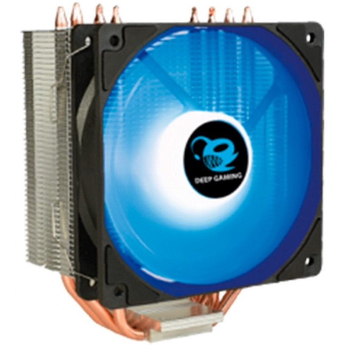 Ventilador disipador cpu deep gaming deep cyclone ii gaming. para intel y amd led azul