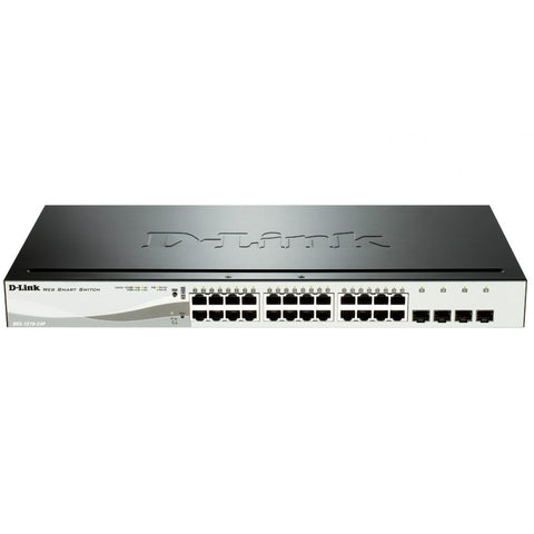 Switch d - link 24 puertos dgs - 1210 - 24p 10 - 100 - 1000 poe + 4sfp