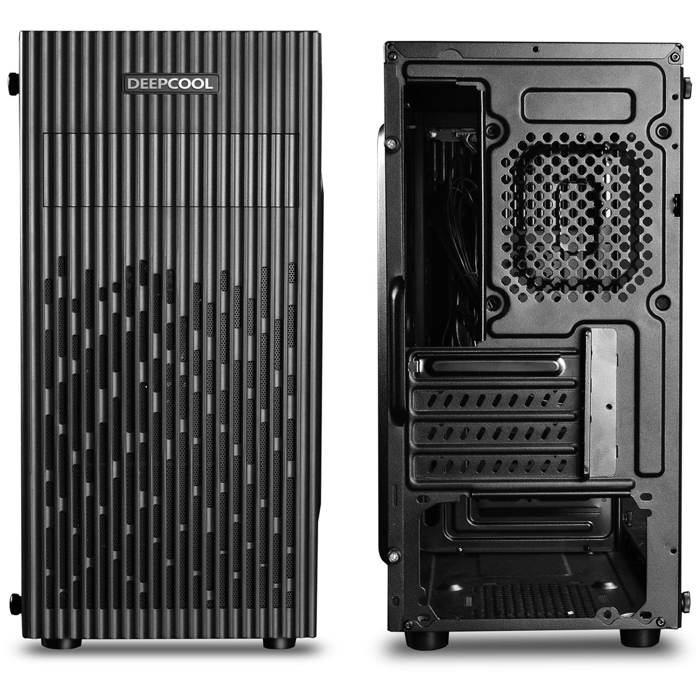 Caja ordenador gaming deepcool 30 micro atx - cristal templado - usb - negro