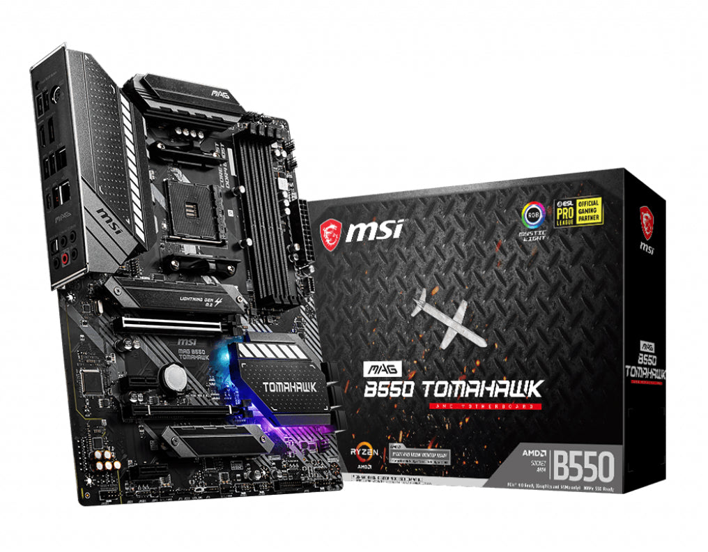 Placa base msi am4 mag b550 tomahawk atx