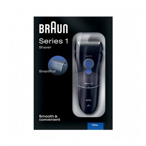 Afeitadora braun 130 serie 1 blue lavable - foil shaver -  recortador de precision