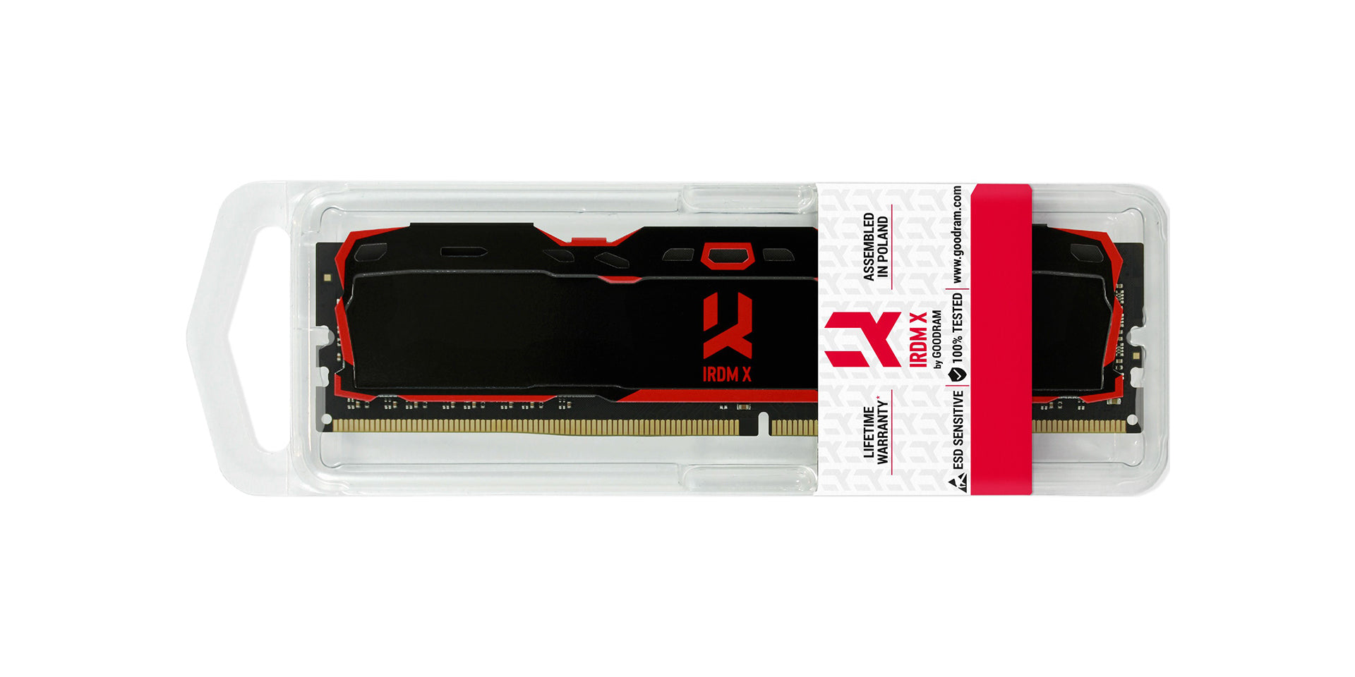 Modulo ddr4 8gb pc3200 goodram irdm x negro cl 16 - 18 - 18 ir - x3200d464l16s - 8g