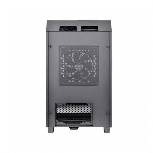 Torre m - itx thermaltake tower 100 negra - 3xcristal templado - negro