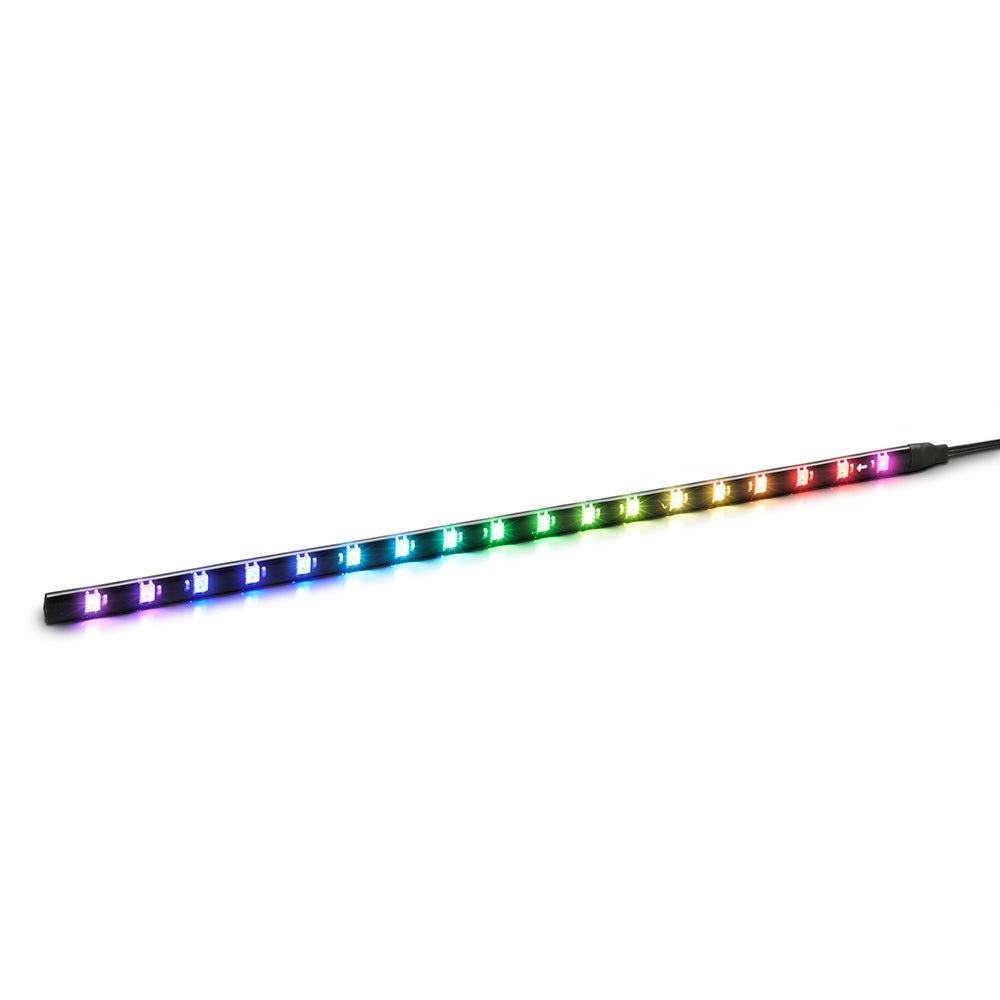 Tira rgb led sharkoon shark blades 360mmx10mmx3mm 18 leds longitud cable 60cm