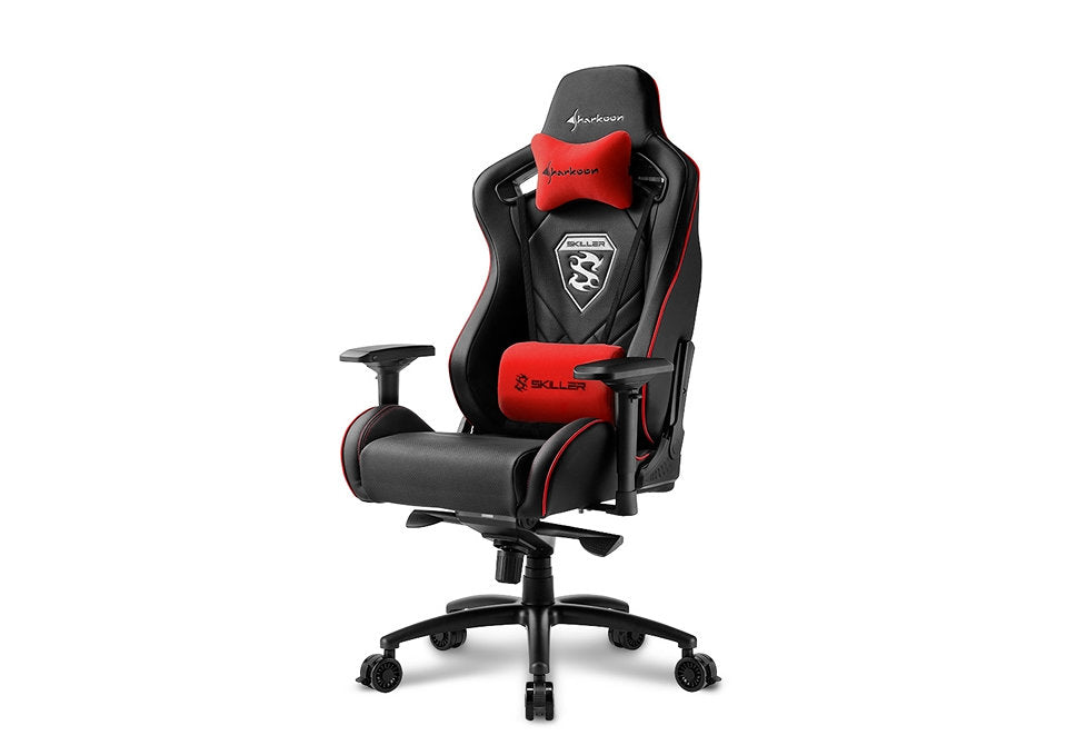 Silla gaming sharkoon skiller sgs4 negro rojo 160g