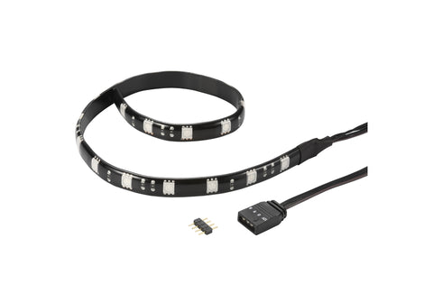 Tira rgb led sharkoon pacelight s1 360mm x 10mm 18 leds longitud cable 60cm