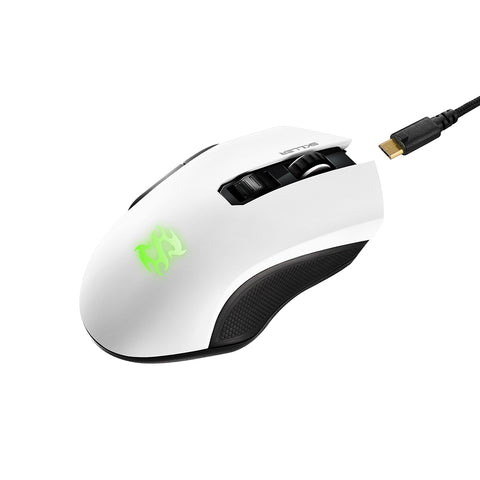 Raton gaming sharkoon sgm3 blanco rgb