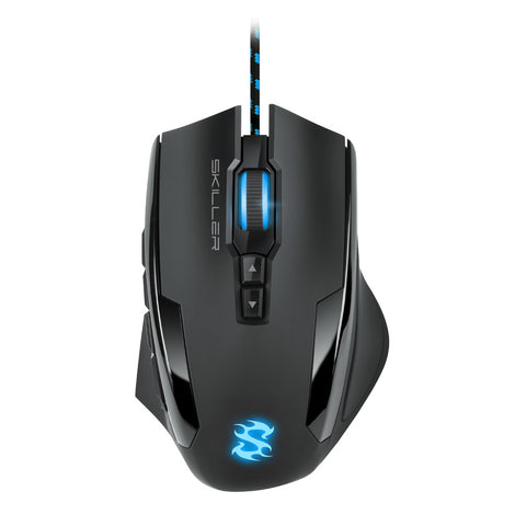 Raton sharkoon skiller sgm1 usb gaming rgb ajuste de peso