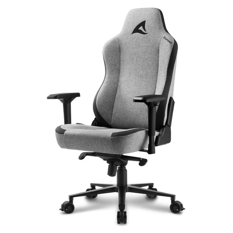 Silla gaming sharkoon skiller sgs40 fabric negro gris 160º