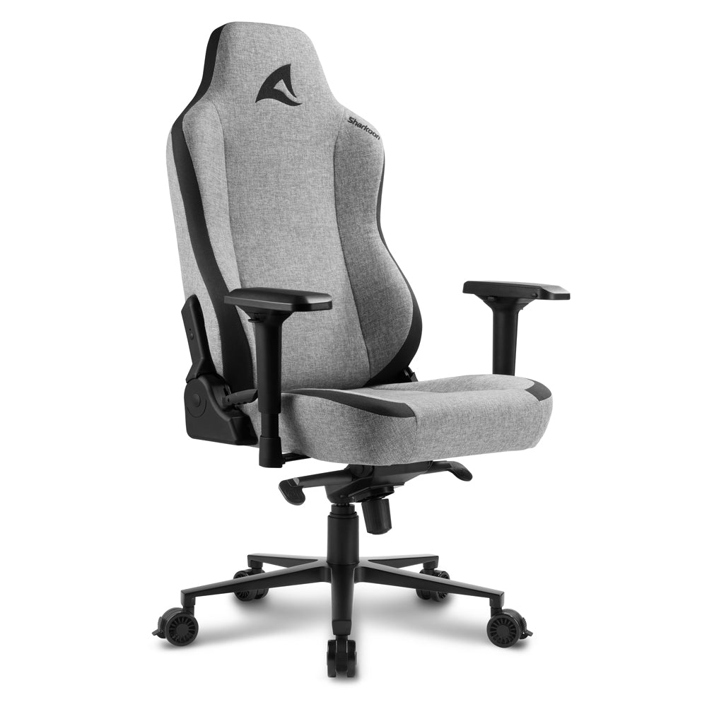 Silla gaming sharkoon skiller sgs40 fabric negro gris 160º