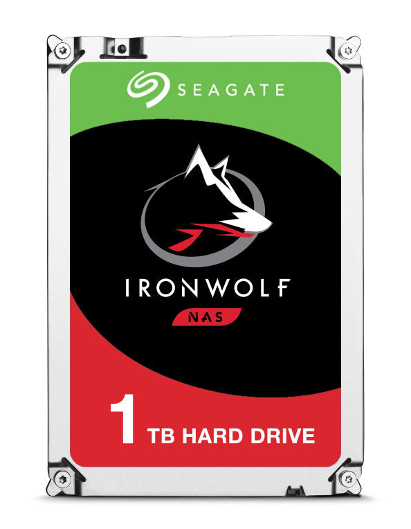 Disco duro interno hdd seagate ironwolf 1tb sata3 64mb st1000vn002