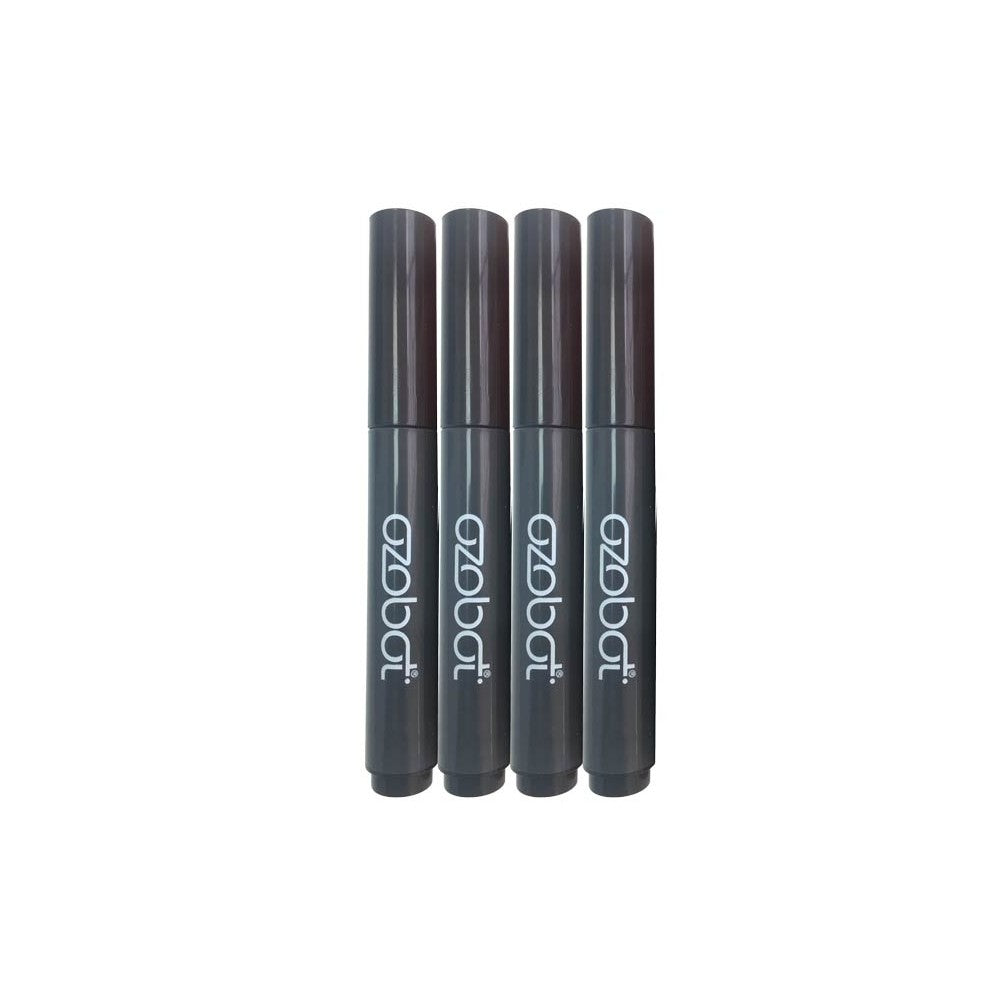 Rotuladores marcadores ozobot lavables negro pack 4 unidades