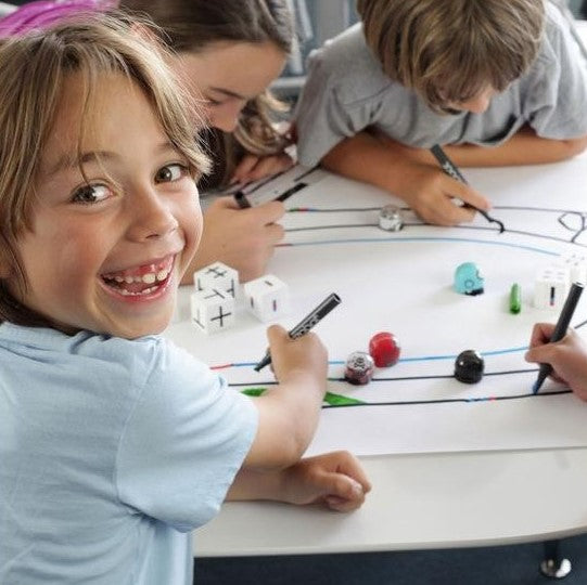 Rotuladores marcadores ozobot lavables negro pack 4 unidades