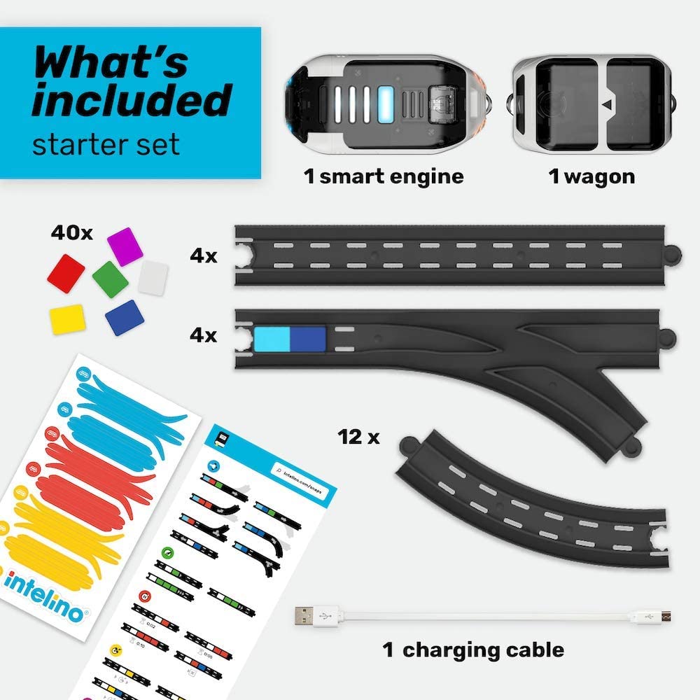 Tren robot intelino j - 1 smart train kit de inicio