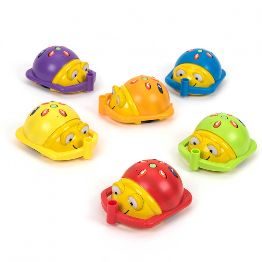 Complemento tts robot bee - bot soporte de lapiz pack 6 unidades