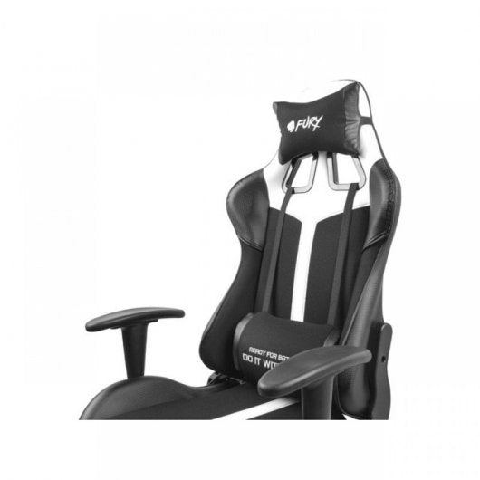 Silla gaming fury avenger xl negra - blanca