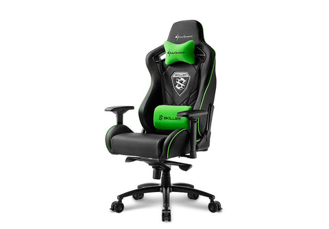 Silla gaming sharkoon skiller sgs4 negro verde 160g