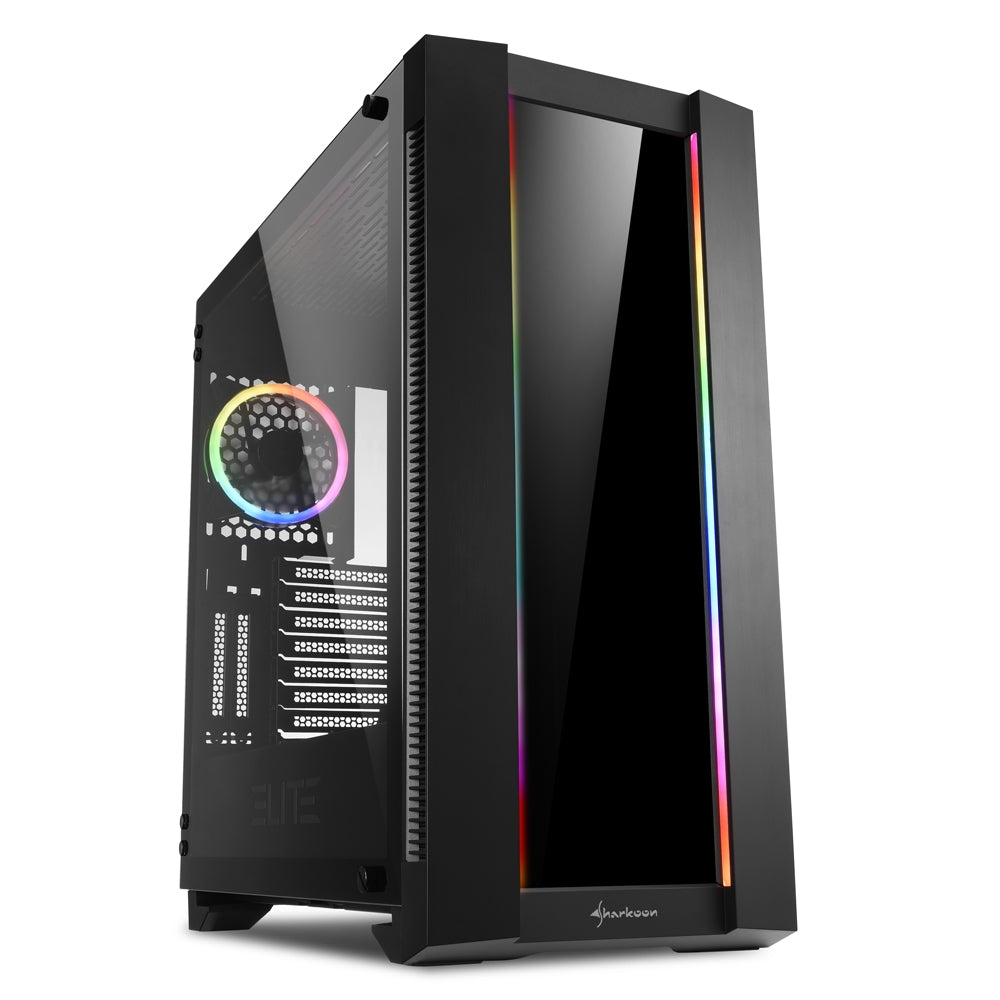 Caja sharkoon elite shark ca200g atx 2xusb3.0 sin fuente