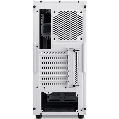 Caja sharkoon m25 - w atx 2xusb3.0 sin fuente blanco