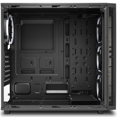 Caja sharkoon tg4 rgb atx 2xusb3.0 sin fuente