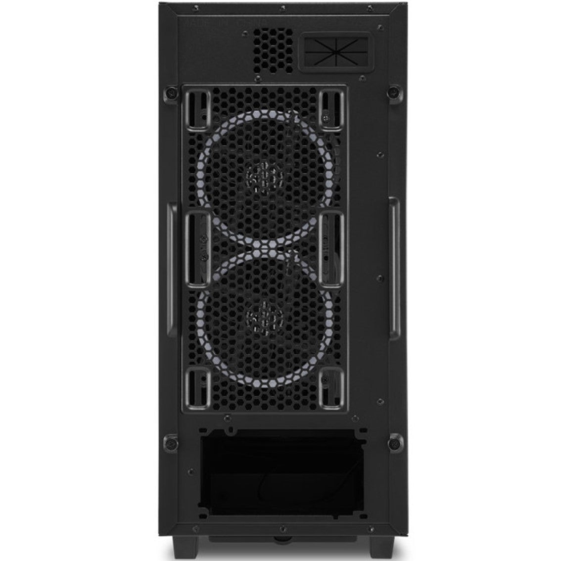 Caja atx sharkoon rev200 2 x usb 3.0 2 x usb 2.0 rgb sin fuente negro