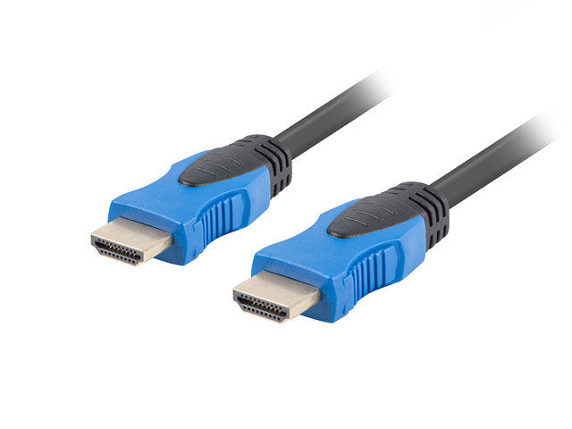 Cable hdmi lanberg macho - macho v2.0 cu 4k 0.5m negro